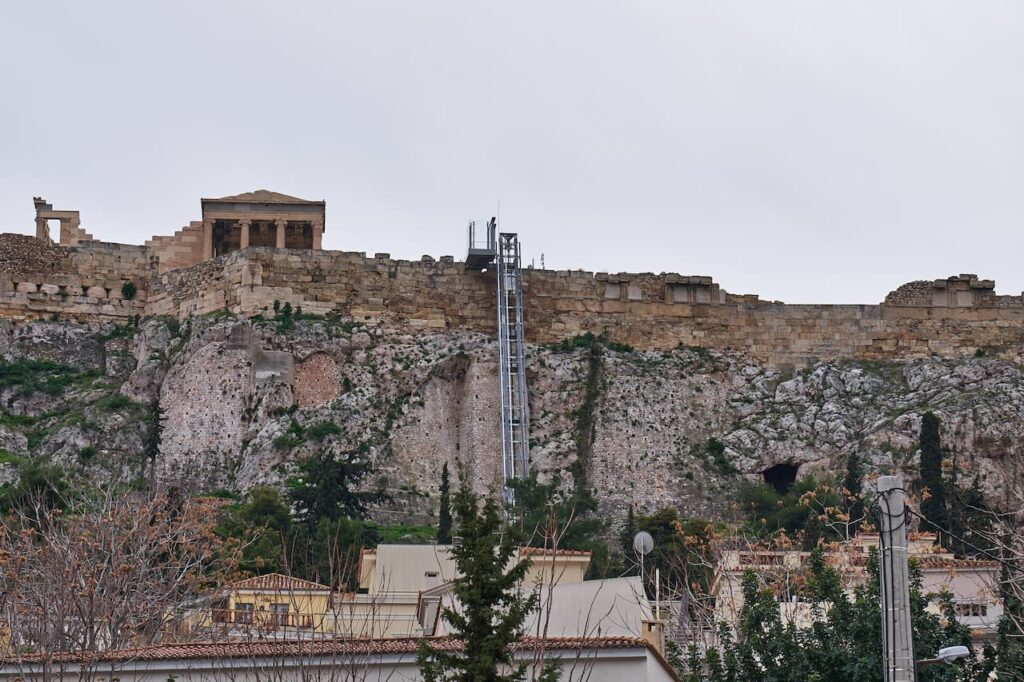 acropoli atene accessibilita disabili